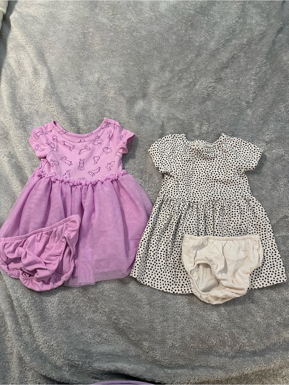 Set of 2 Cat & Jack Play Dresses with Matching Bloomers